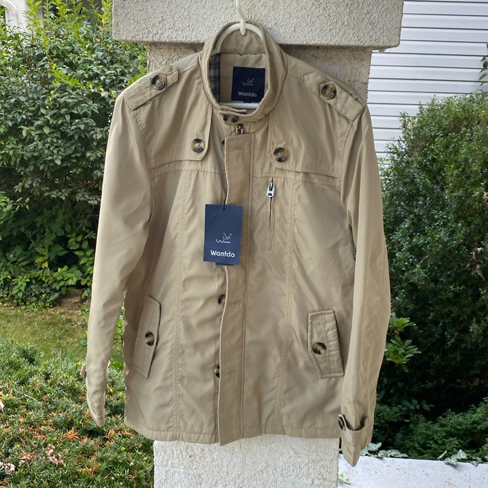NWT Wantdo Men’s Khaki Jacket Size M